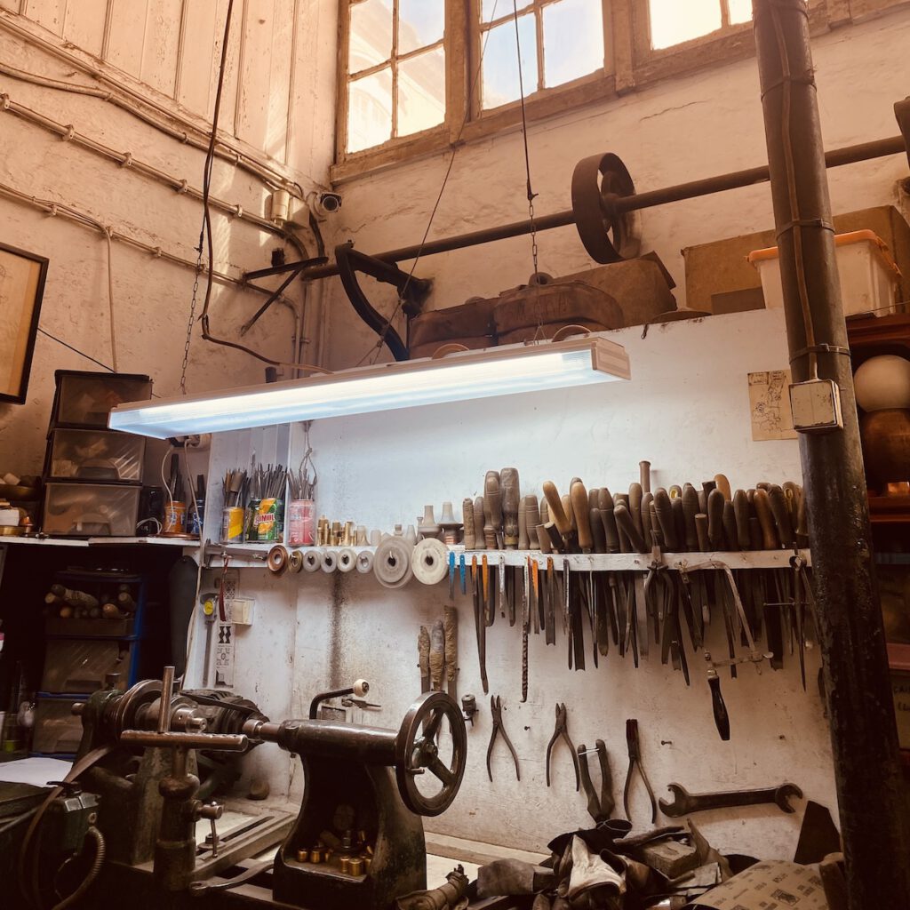 intérieur atelier Leitão & Irmão